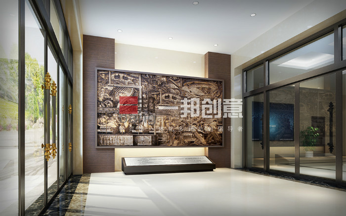 天津中铁隧道企业展厅设计